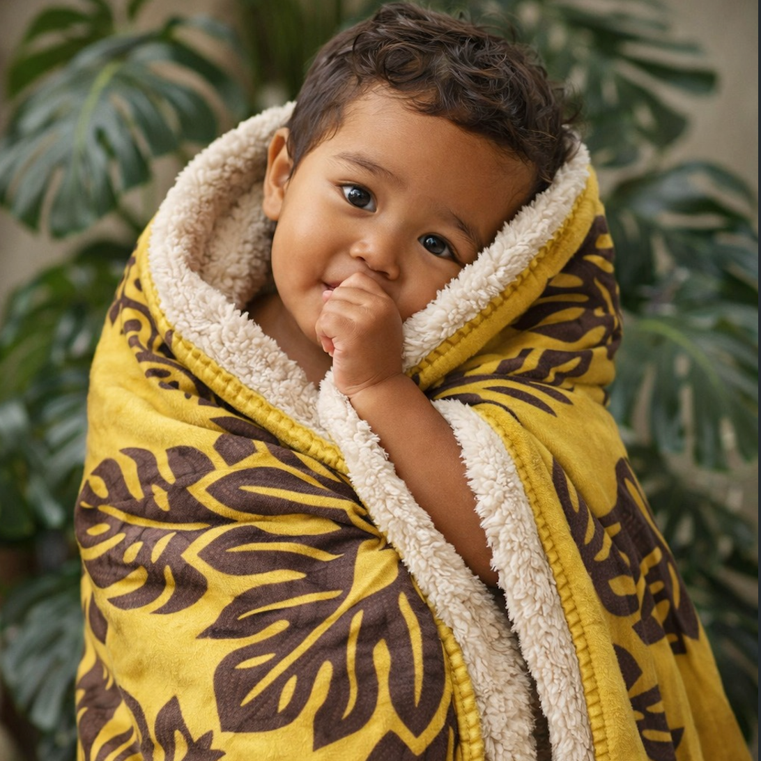Wrapped in island heritage - Lanikai Mustard