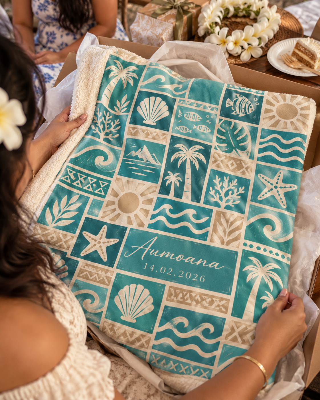 Personalized Blanket Aumoana