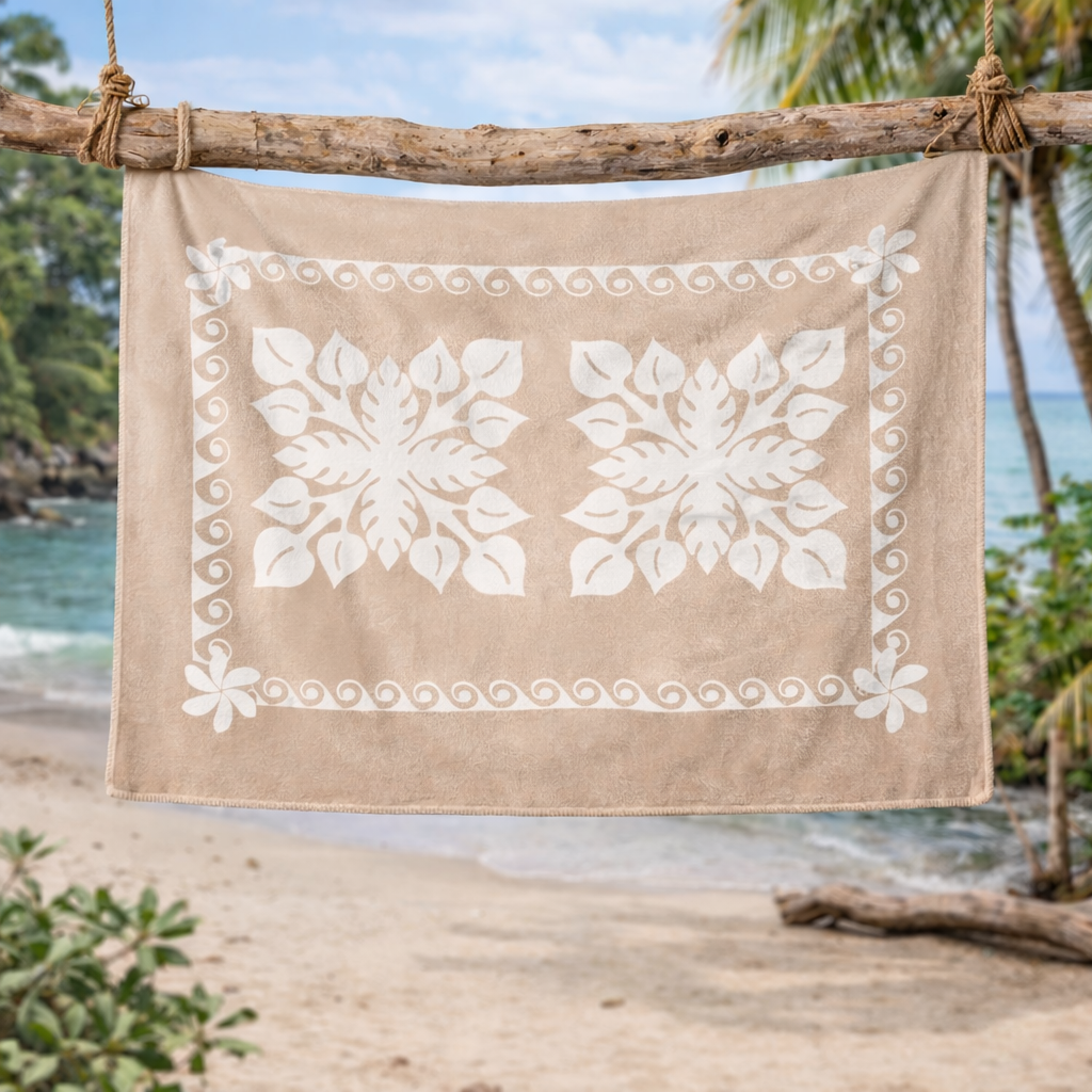 Beige - Double Anthurium